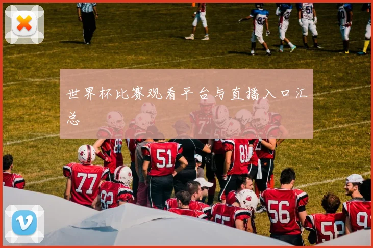 世界杯比赛观看平台与直播入口汇总