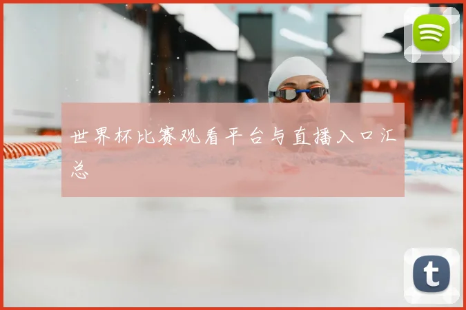 世界杯比赛观看平台与直播入口汇总