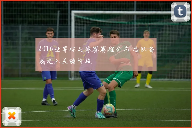2016世界杯足球赛赛程公布 各队备战进入关键阶段