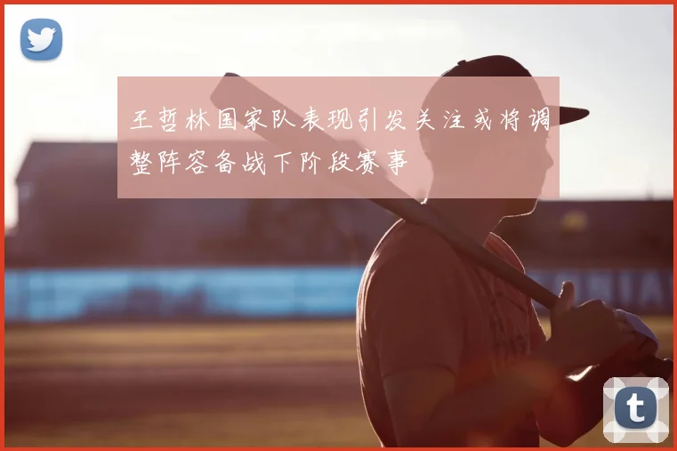 王哲林国家队表现引发关注或将调整阵容备战下阶段赛事